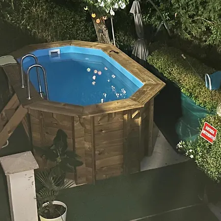 Le Cocoon Cache Avec Piscine Parking,terrasse Au Calme Tres Frais ! Διαμέρισμα